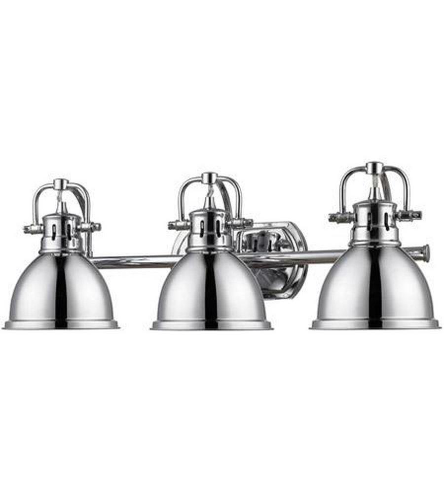 Golden Lighting Polished Chrome Bath Vanity 