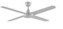 4-Blade Ceiling Fan with 54 in. Blade Span in Matte White
