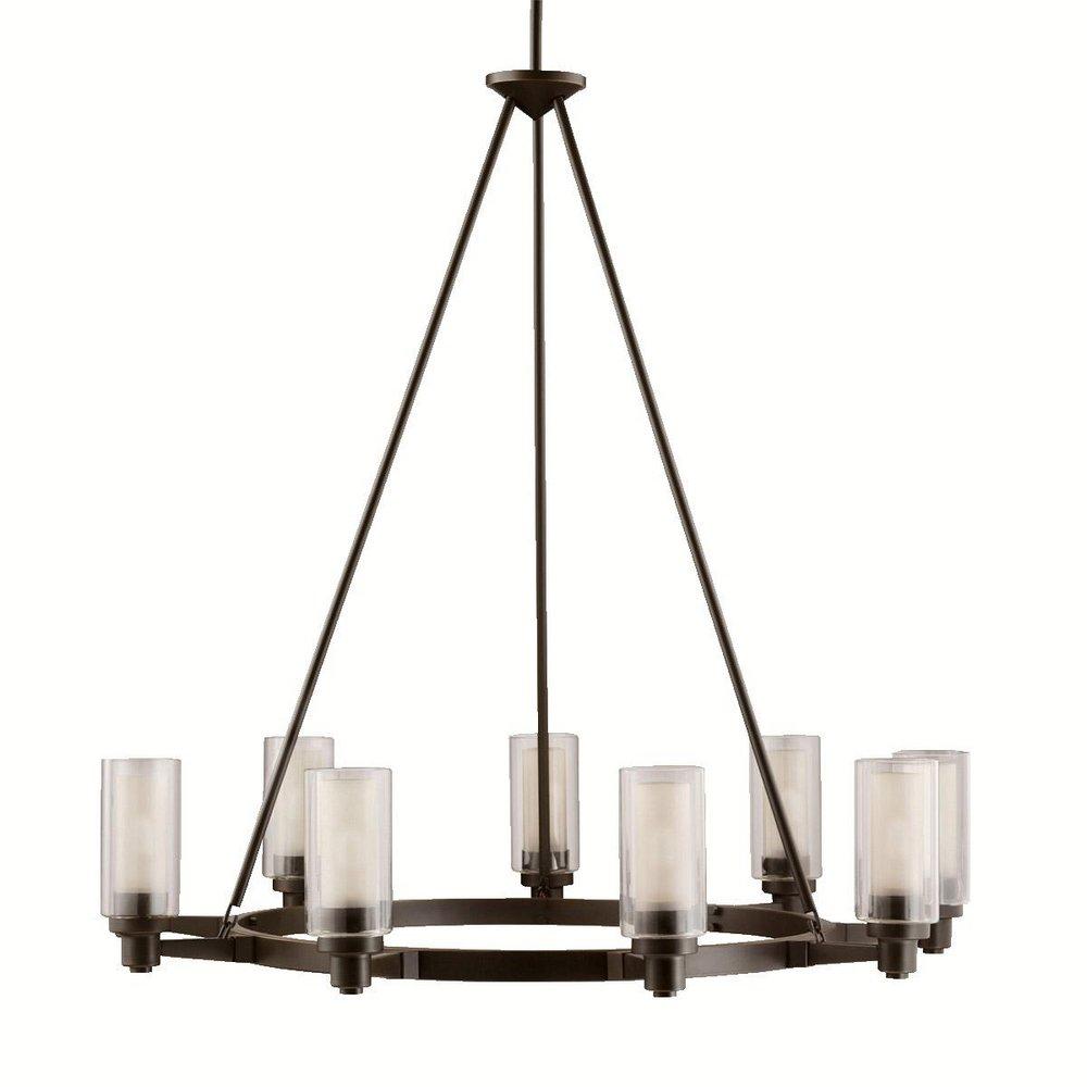 Kichler Lighting Olde Bronze Replacement Glass Shade for Kichler Lighting 2346 Chandelier 