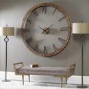 Uttermost Company Light Grey/Aged Black Wall Clock 