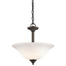 Replacement Glass Shade for Kichler Lighting 3694 Semi Flush Ceiling Light in Olde Bronze