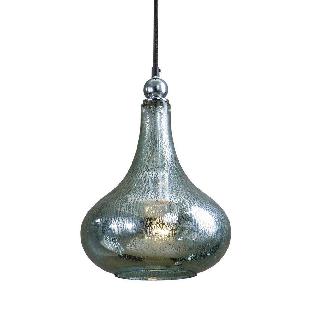 Uttermost Company Polished Chrome 60W 1-Light Mini Pendant 