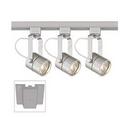 3-Light LED Track Light in Silver