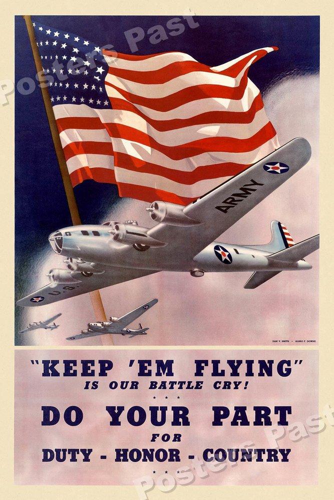 Picture Source Somerset 59 in. Keep Em Flying Wall Frame 