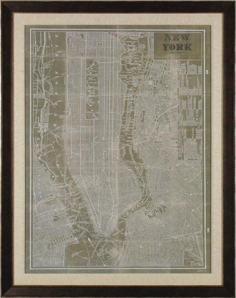 Picture Source Somerset 47 in. New York Wall Frame 