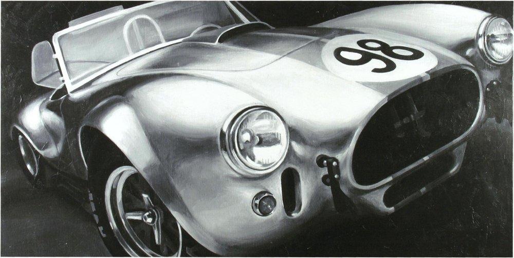 Picture Source Somerset 36 in. Vintage Racing Wall Frame 