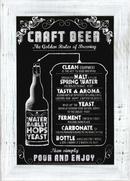 28 x 20 in. Craft Beer Wall Frame