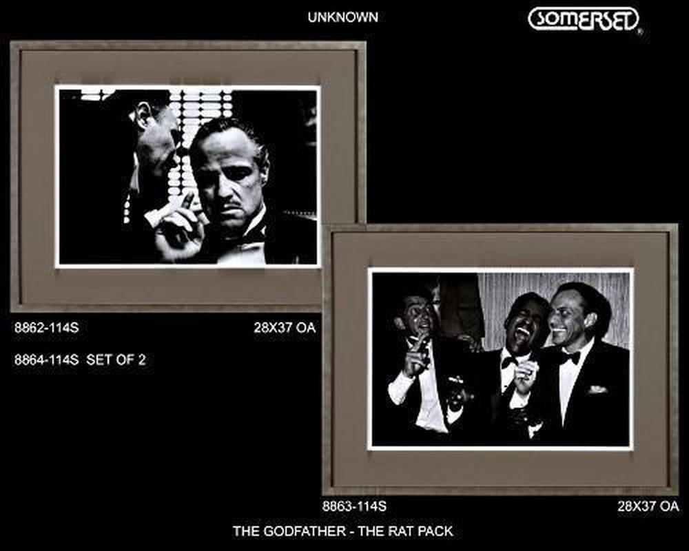 Picture Source Somerset 28 in. Rat Pack Wall Frame 