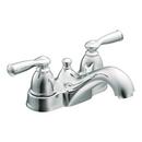 Moen Polished Chrome Bathroom Sink Faucet with Double Lever Handle 