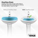 KOHLER White Undermount Basin 