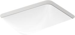 20-5/16 in. Undermount Rectangular Vitreous China Bathroom Sink in White