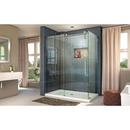DreamLine Brushed Stainless Steel 60-3/8 in. Frameless Sliding Shower Enclosure with Clear Tempered Glass 