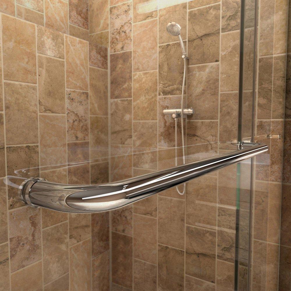 DreamLine Brushed Nickel 60 in. Frameless Sliding Shower Door with Clear Glass 