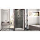 DreamLine Chrome 36 in. Frameless Pivot Shower Door with Clear Tempered Glass 