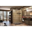 DreamLine Brushed Nickel 48 in. Frameless Sliding Shower Door with Right Wall Bracket 