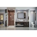 DreamLine Chrome 30-3/4 in. Frameless Pivot Shower Door with Tempered Glass 