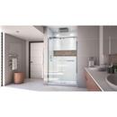 DreamLine Chrome 48 in. Frameless Bypass Sliding Shower Door with Clear Glass 