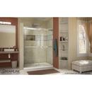 DreamLine Chrome 60 in. Frameless Bypass Shower Door with Clear Tempered Glass 