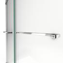 DreamLine Chrome 60 in. Frameless Bypass Shower Door with Clear Tempered Glass 