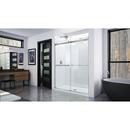 DreamLine Brushed Nickel 60 in. Frameless Bypass Shower Door with Clear Tempered Glass 
