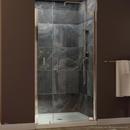 DreamLine Chrome 48 in. Frameless Pivot Shower Door with Tempered Glass 