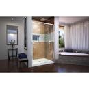 DreamLine Chrome 48 in. Frameless Pivot Shower Door with Clear Tempered Glass 