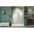 DreamLine Chrome 58 in. Frameless Hinged Shower Door with Tempered Glass 