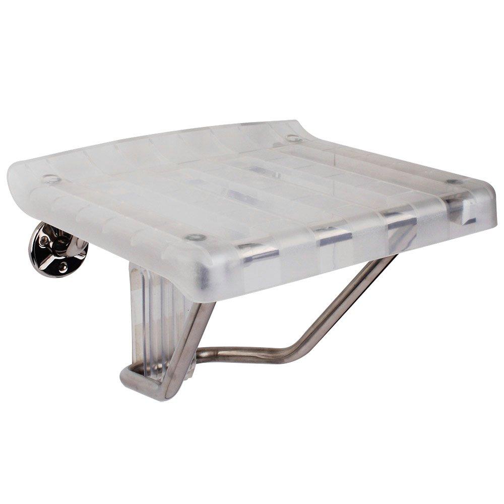 DreamLine Chrome Plastic Folding Shower Seat 