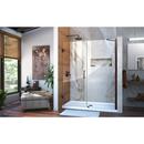DreamLine Oil Rubbed Bronze 61 in. Frameless Hinged Shower Door with Clear Glass 