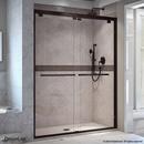 DreamLine Oil Rubbed Bronze 60 in. Frameless Bypass Sliding Shower Door with Clear Glass 