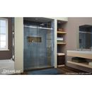 DreamLine Brushed Stainless Steel 60 in. Frameless Sliding Shower Door with Clear Tempered Glass 
