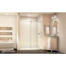 DreamLine Polished Stainless Steel 60 in. Frameless Sliding Shower Door with Clear Tempered Glass 