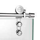 DreamLine Polished Stainless Steel 60 in. Frameless Sliding Shower Door with Clear Tempered Glass 