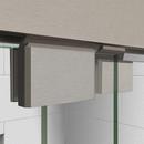 DreamLine Brushed Nickel 60 in. Frameless Bypass Sliding Tub and Shower Door with Clear Glass 