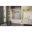 DreamLine Chrome 60 in. Frameless Bypass Sliding Tub and Shower Door with Clear Glass 