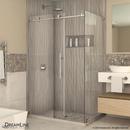 DreamLine Polished Stainless Steel 76 x 34-1/2 in. Frameless Sliding Shower Door 