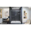 DreamLine Chrome 60 in. Frameless Sliding Shower Door with Clear Glass 