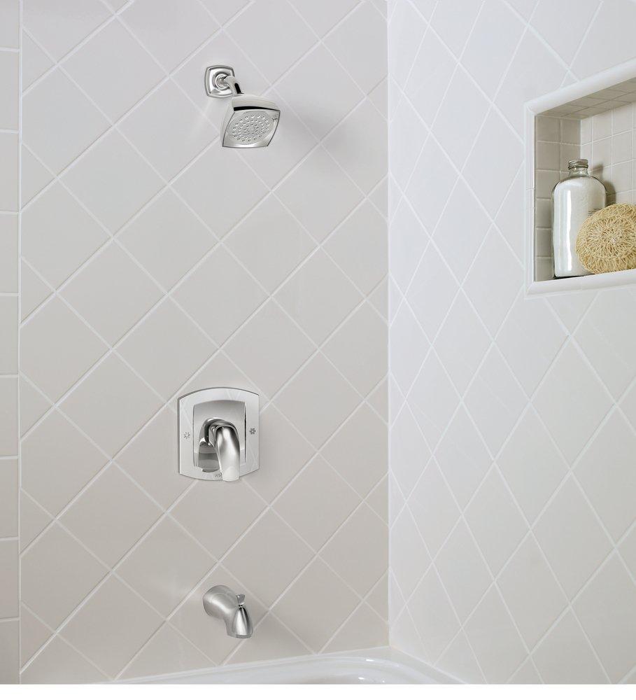 Moen Chrome 1.5 gpm Tub and Shower Faucet with Single Lever Handle 