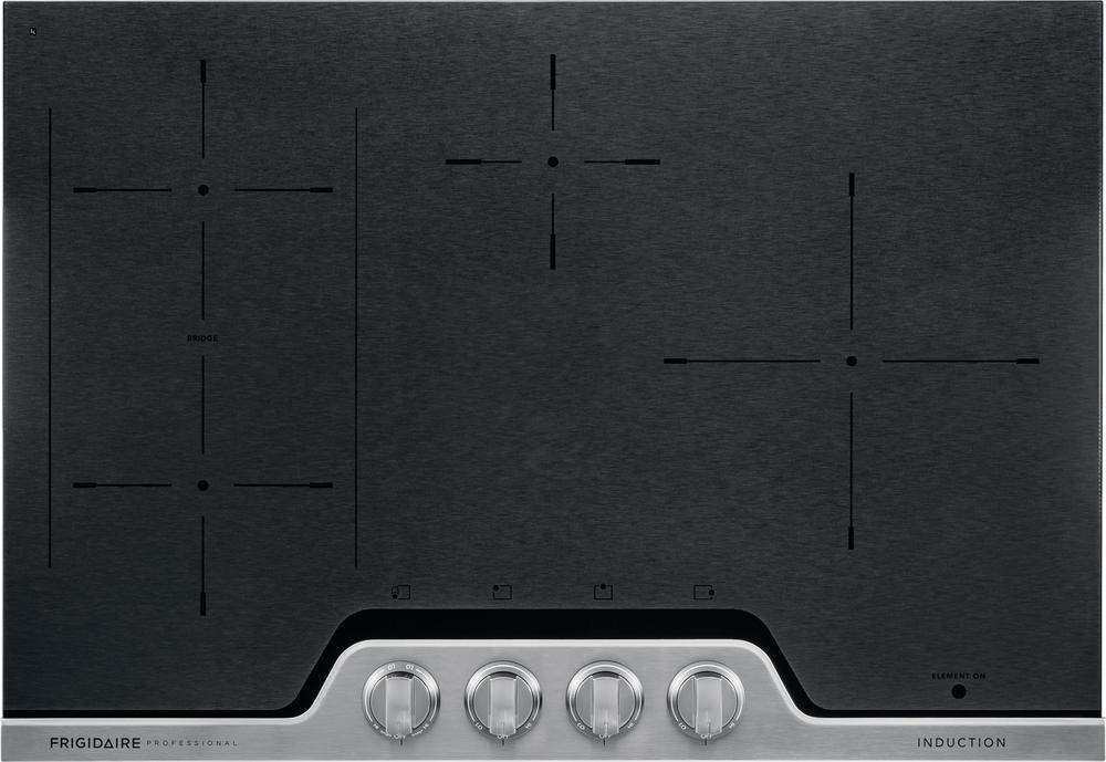 Frigidaire Stainless 30 in. Built-in Induction Gas Cooktop 
