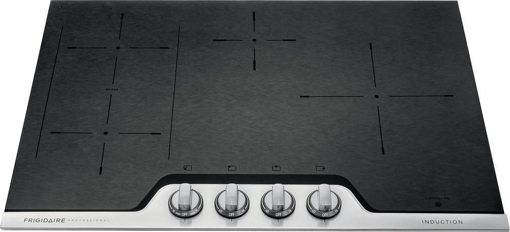 Frigidaire Stainless 30 in. Built-in Induction Gas Cooktop 