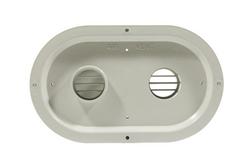 2 in. Plastic Side Wall Vent Kit