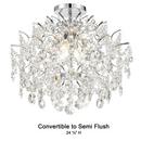 Minka Lavery Chrome 60W 4-Light Candelabra E-12 Base Incandescent Mini Chandelier 