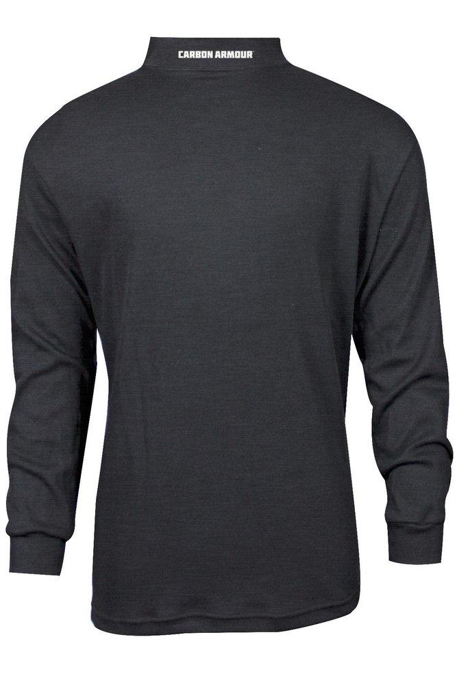 National Safety Apparel&reg; Grey FR LONG SLV TSHIRT DAGY HRC2 LRG 
