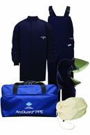 National Safety Apparel&reg; Navy FR LONG SLV TSHIRT HRC2 NABL MED 