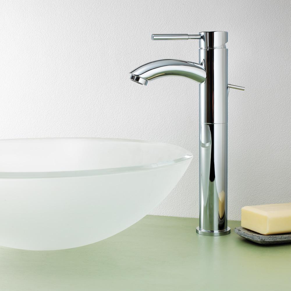 Speakman Polished Chrome Single Handle Vessel Filler Bathroom Sink Faucet Lever Handle 