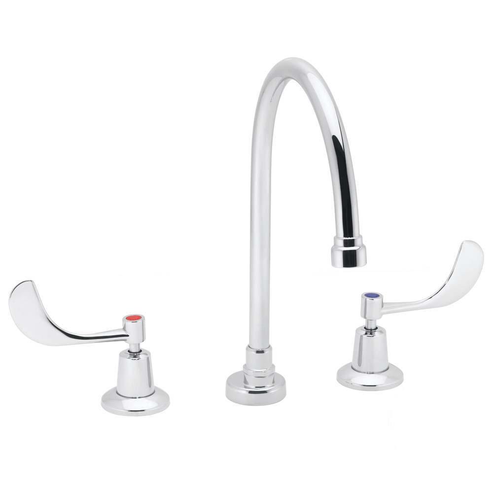Speakman Polished Chrome Two Handle Widespread Bathroom Sink Faucet 