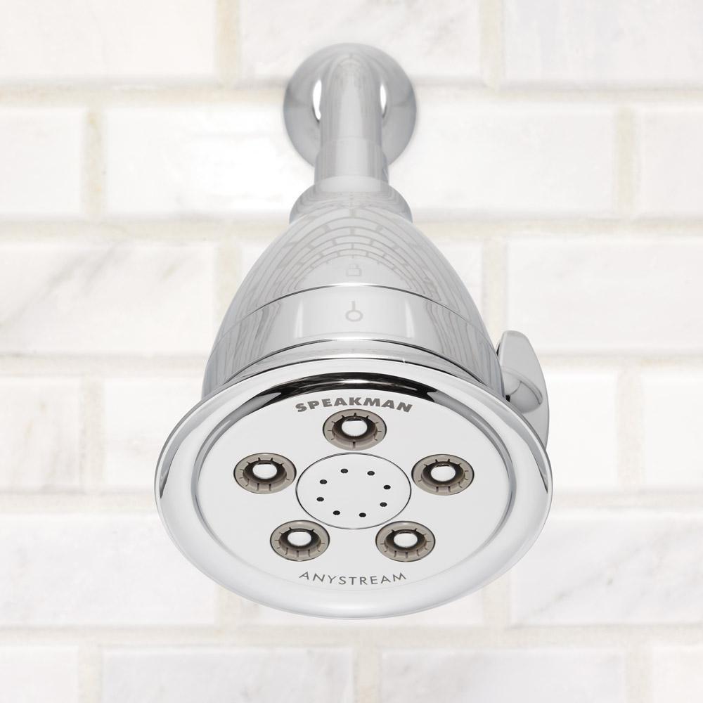 Speakman Polished Chrome 4-1/8 in. 2 gpm Multifunction Showerhead 