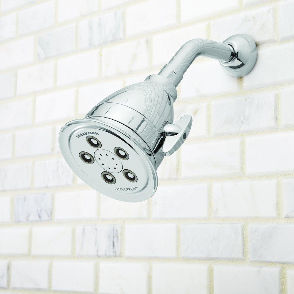 Speakman Polished Chrome 4-1/8 in. 2 gpm Multifunction Showerhead 