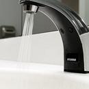 Speakman Polished Chrome 0.5 gpm 2 Hole Deck Mount AC Powered Sensor Institutional Sink Faucet 