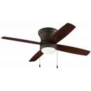 4-Blade Ceiling Fan with 52 in. Blade Span in Espresso